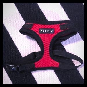 Red Adjustable Dog Harness